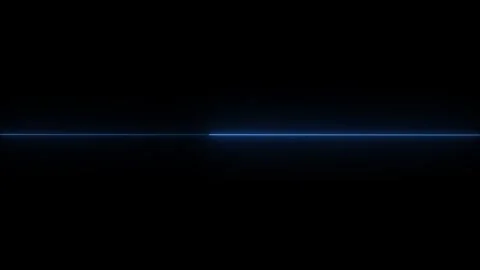 Abstract glowing neon line animation. Neon blue line moving, direction of t.. Stock Footage 341504938