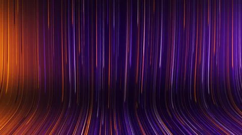 Abstract glowing neon lines background Stock Illustration