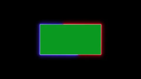 Abstract glowing neon rectangle border frame in the shape rectangle glowing.. 库存影片 327758551