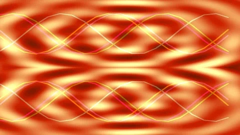Abstract glowing neon wave background with fluid digital flow and hypnotic .. Stock Footage 336777286