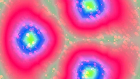 Abstract glowing neon wave pattern background for vibrant digital art Stock Footage 339787476