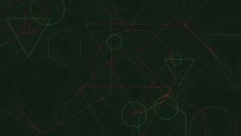 Abstract glowing network lines technology background for data flow visualiz.. Stock Footage 342204193