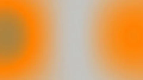 Abstract glowing orange to beige smooth gradient background design element Stock Footage 340379067
