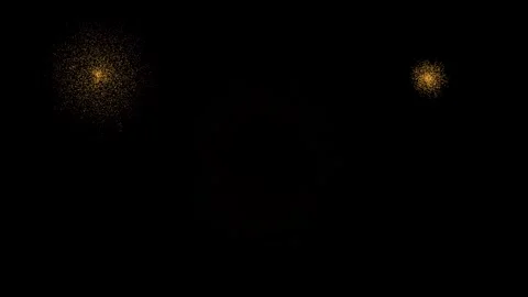 Abstract Glowing Orange Particle Explosion on Black Background Stock Footage 330985178