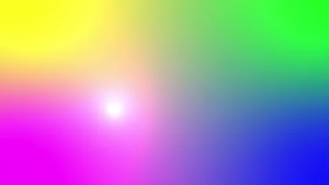 Abstract glowing orb moving through vibrant gradient background with soft f.. Video stock 341696453