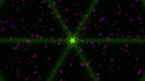 Abstract glowing particle explosion on dark background | Cosmic nebula ener.. Stock Footage 336777401