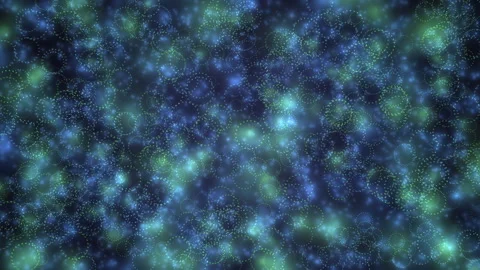 Abstract Glowing Particles Background Circular Light Patterns Stock Footage 305170525