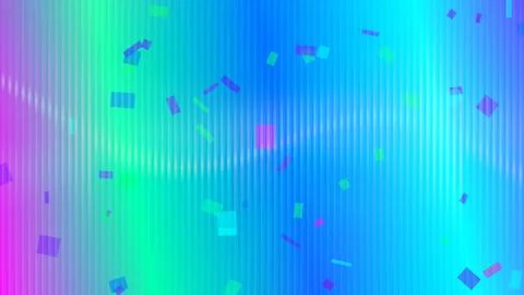 Abstract glowing particles in colorful gradient background illustration 스톡 일러스트
