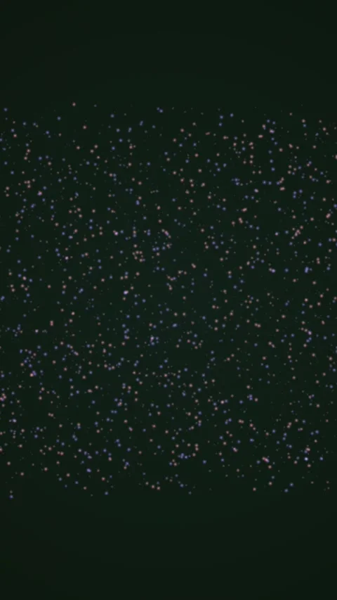 Abstract glowing particles create a mesmerizing, dynamic background Stock-Footage 327942187