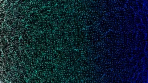 Abstract Glowing Particles: Dynamic Background for Creative Projects Stock Footage 318176564