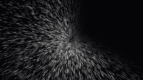 Abstract Glowing Particles Exploding in Slow Motion Against Dark Background.. 動画素材 341541719
