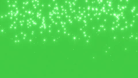 Abstract glowing particles of falling shiny fairy twinkling stars and glitter Stock Footage 293704680