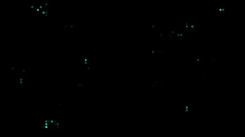 Abstract glowing particles floating gently in dark space with subtle motion.. Stock Footage 340911822