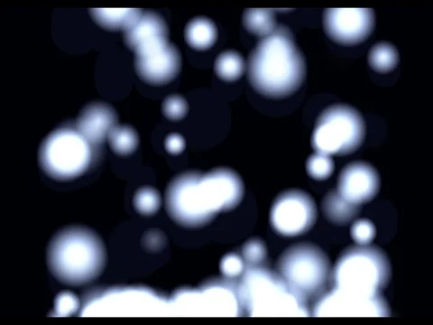 Abstract glowing particles floating upwards in a dark moody atmosphere with.. Stock Footage 339947353