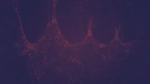 Abstract glowing particles layers rolling Video stock 259038090