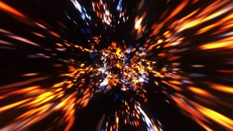 Abstract glowing particles with wave energy Stock Footage 311999077
