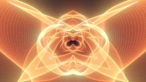Abstract Glowing Pattern Stock Footage 289110104