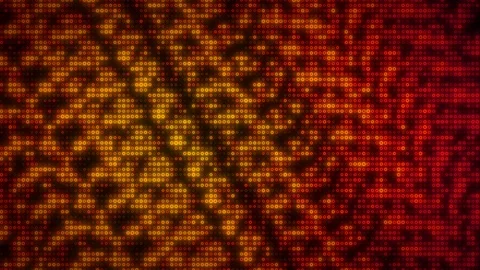 Abstract Glowing Patterns Mosaic Background Video stock 105417213