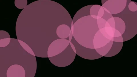 Abstract glowing pink and blue particles flowing in dark empty space Stock Footage 341059002