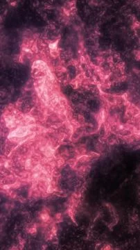 Abstract glowing pink plasma texture with dynamic, molten-like swirls and dee Stock Illustration