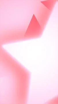 Abstract glowing pink star with soft gradient light and geometric shapes on a 스톡 일러스트