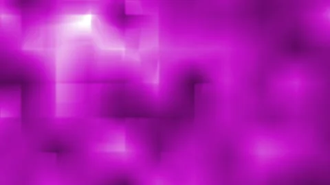 Abstract glowing purple and white light streaks and geometric Stock Footage 340932950