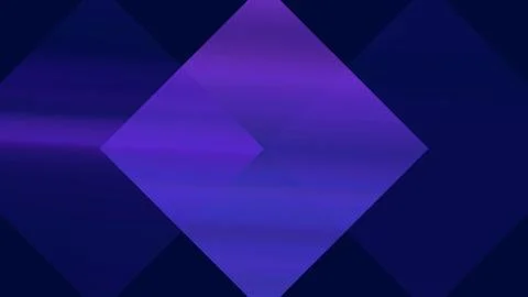 Abstract glowing purple diamond shape on dark gradient background with light イラスト素材