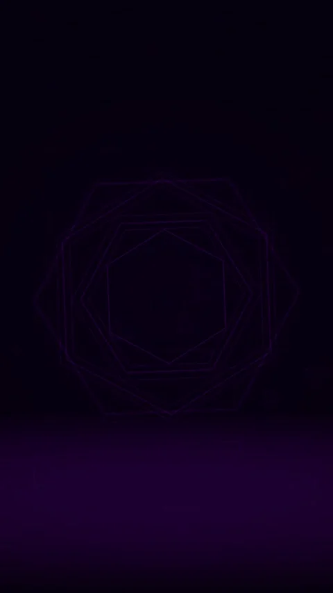 Abstract glowing purple neon data network lines background for technology d.. Stock Footage 345487413