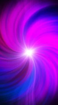 Abstract glowing purple vortex with bright center light Stock-Illustration