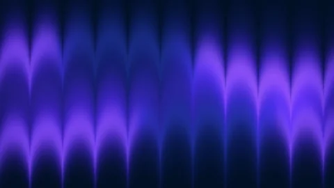 Abstract glowing purple waveform pattern animation Stock Footage 340967823