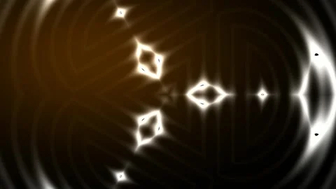 Abstract Glowing Radial Energy Background with Digital Technology Patterns Stock Footage 339793375
