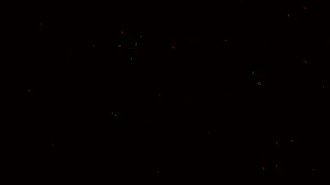 Abstract glowing red and black particles flowing background animation Stock Footage 342161834