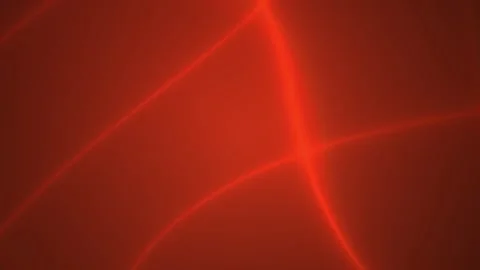 Abstract glowing red laser light beams moving across dark background in geo.. Stock Footage 346339391