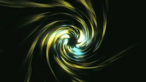 Abstract Glowing Rotating Vortex Seamless Loop Stock Footage 263180830