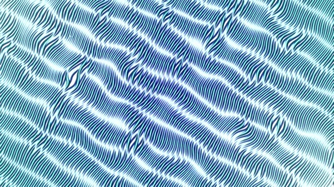 Abstract glowing shape line wave trendy background animation. Stock Footage 293485877
