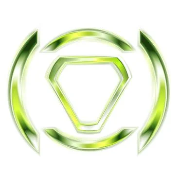 Abstract glowing shape. Vector logo eps 10 Abstract glowing shape. Vector ... Stock Photos