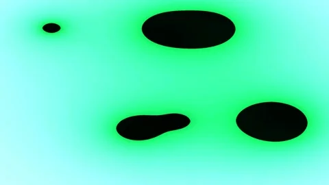 Abstract glowing shapes, cosmic nebula, dark matter, science fiction backgrou Stock Footage 331356368