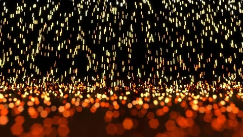 Abstract Glowing Sparks Stock Footage 104239903