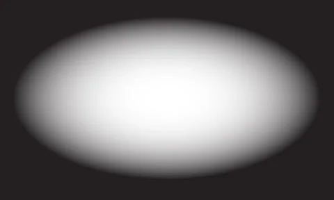 Abstract Glowing Sphere with Soft Light on Dark Background Illustrazione stock