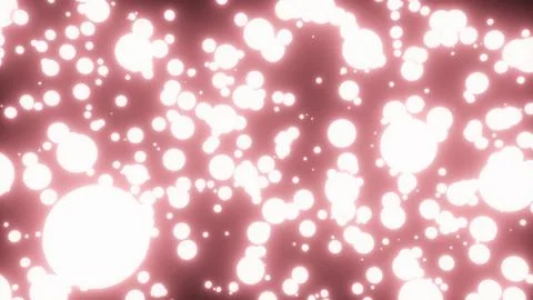 Abstract glowing spheres Stock Illustration
