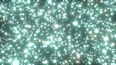 Abstract glowing spheres Stock Illustration