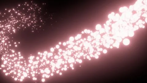 Abstract glowing spheres Stock Illustration
