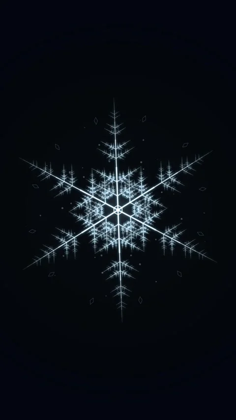 Abstract glowing star constellation pattern on deep black background Stock Footage 344936000