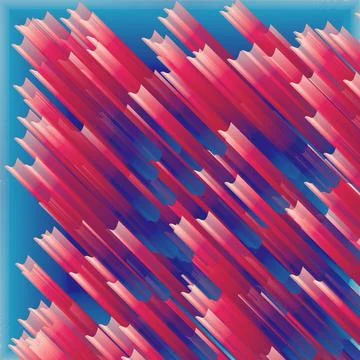 Abstract glowing structures Stock Illustration