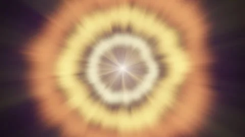 Abstract Glowing Supernova Bloom Cosmic Explosion Loop Background Stock Footage 346057485