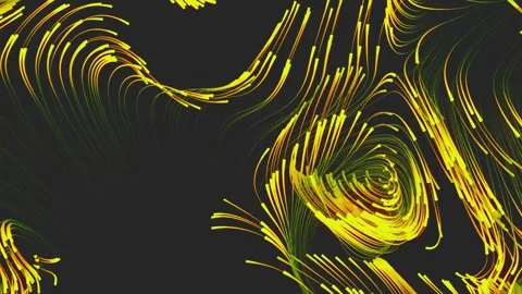 Abstract glowing swirls dynamic motion vibrant background 動画素材 348144281