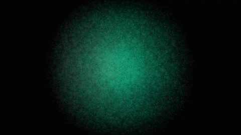 Abstract glowing teal spheres in cyclical motion against a dark background .. Stock Footage 341687115