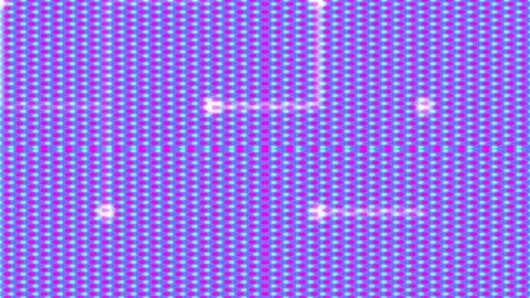 Abstract glowing tech background with neon grid lines on vibrant teal pattern Stock Footage 336535913