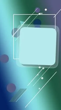 Abstract glowing tech interface with smooth translucent panels, floating sp.. 库存插图