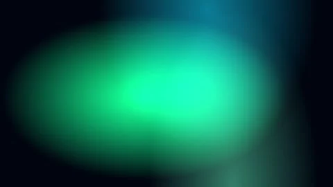 Abstract glowing tubes of blue and green light moving slowly against a dark.. Stock Footage 340943774